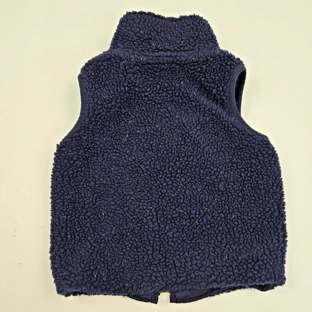 Carter's Fleece Vest 2T Boys Blue 24‎ Full Zip